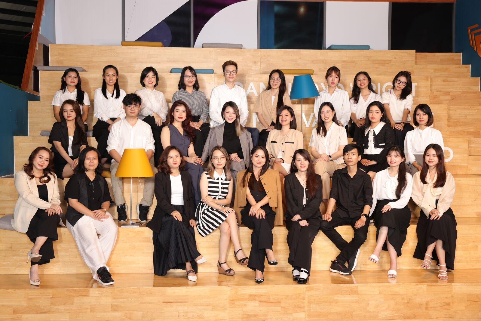 The MAAS EdTech team at the company year-end gathering, Ho Chi Minh City