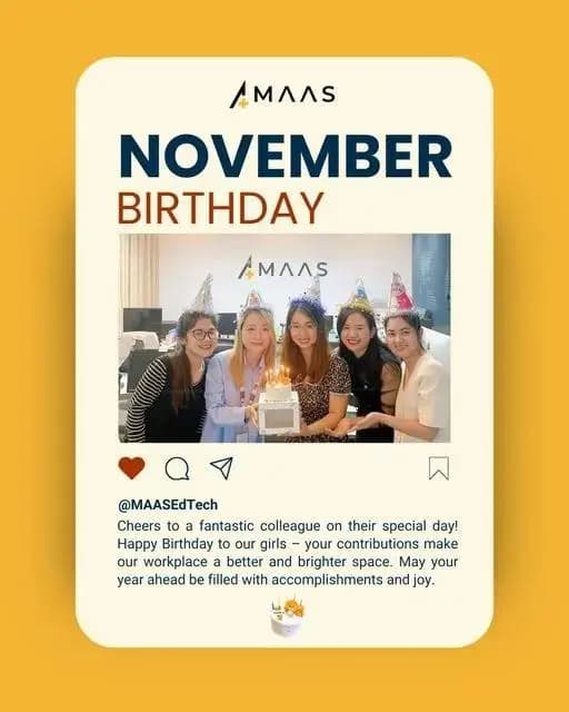 Maas Birthday