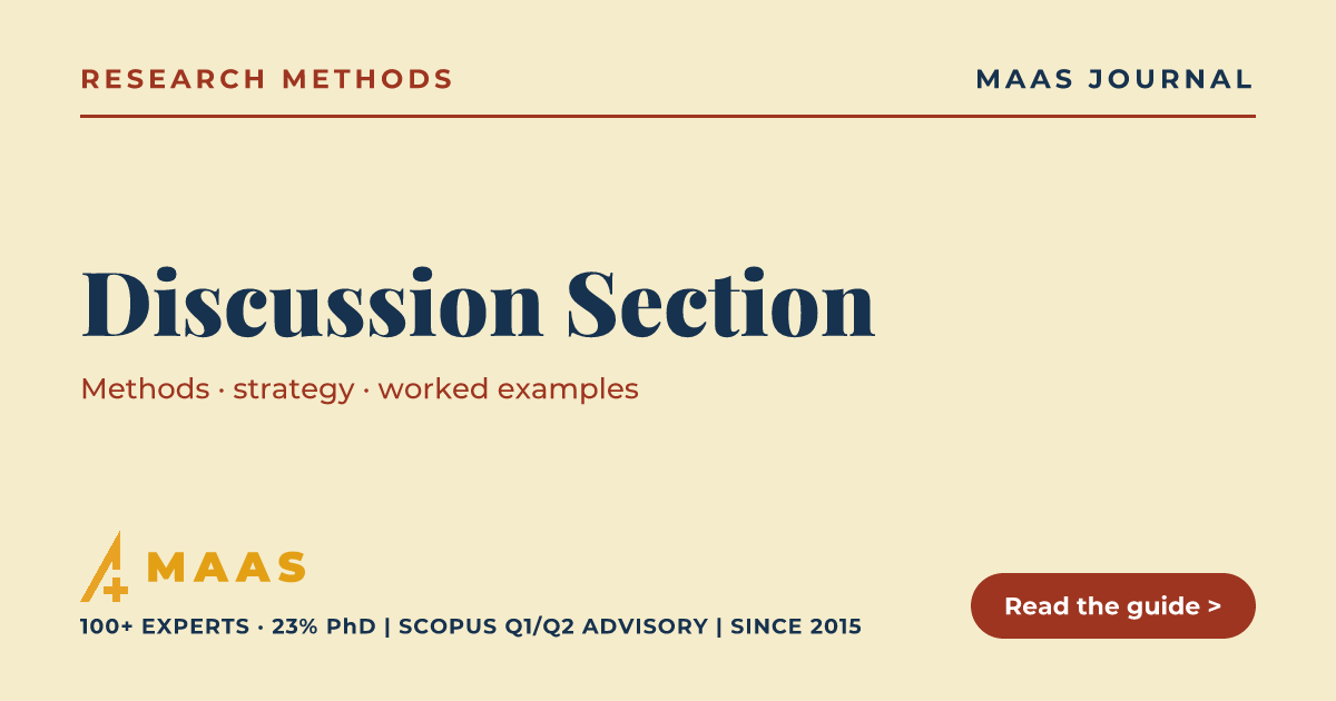 How do you write the discussion section of a research paper?