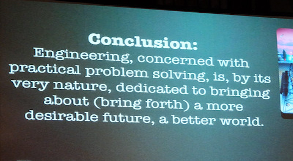 Engineering conclusion