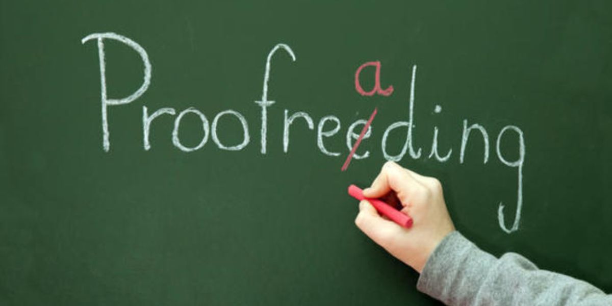 Fail to proofread may lead to lower marks