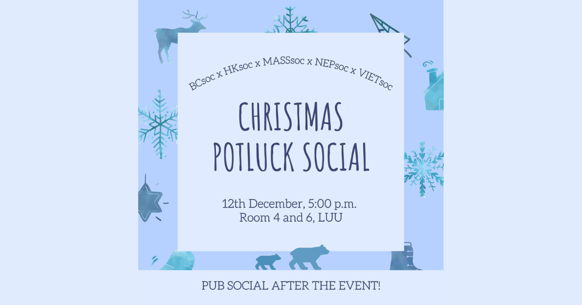 VietSoc POTLUCK Social Event